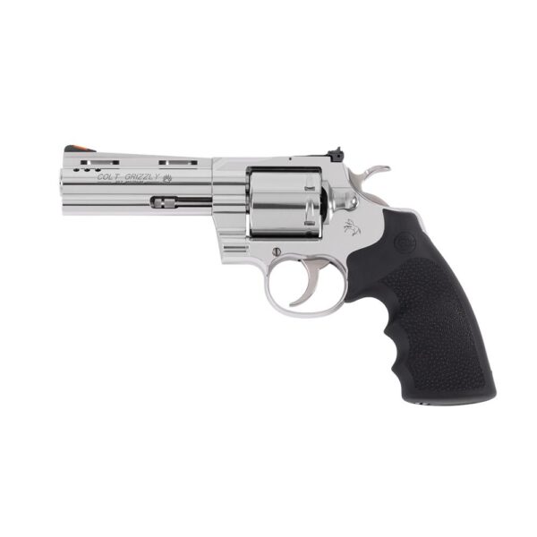 Colt Grizzly Handgun .357 Mag 6rd Capacity 4.25" Stainless with Black Rubber Grips - Precision Shot Firearms