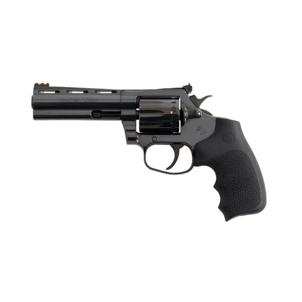 Colt King Cobra Handgun .22 LR 10rd Capacity 4.25" Barrel Blued Finish Hogue Grip - Precision Shot Firearms