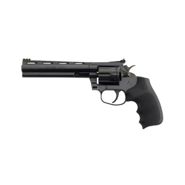 Colt King Cobra Handgun .22 LR 10rd Capacity 6" Barrel Blued Finish Hogue Grip - Precision Shot Firearms