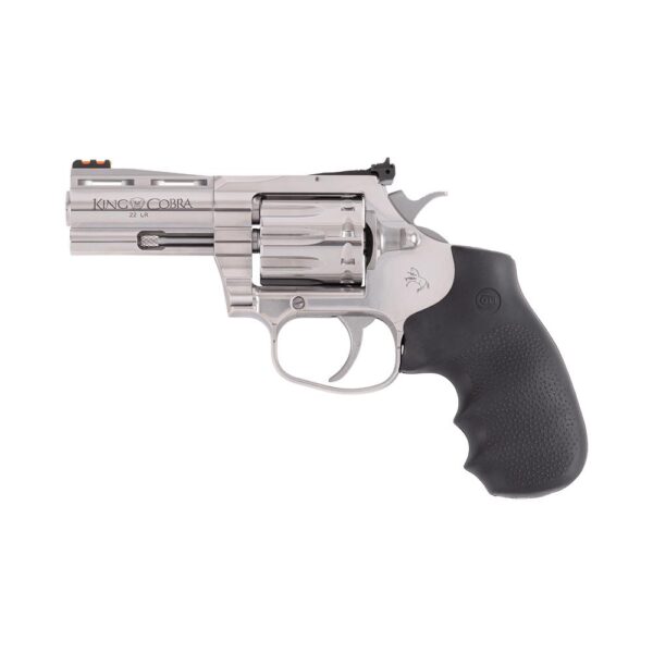 Colt King Cobra Target Handgun .22 LR 10rd Capacity 3" Barrel Stainless Finish - Precision Shot Firearms