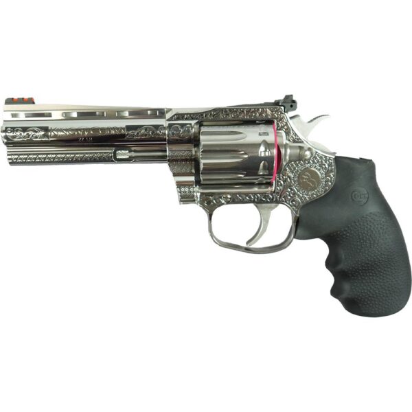 Colt Custom King Cobra Target 22 Handgun .22 LR 10rd Capacity 4.25" Barrel Filigree Frame and Barrel - Precision Shot Firearms