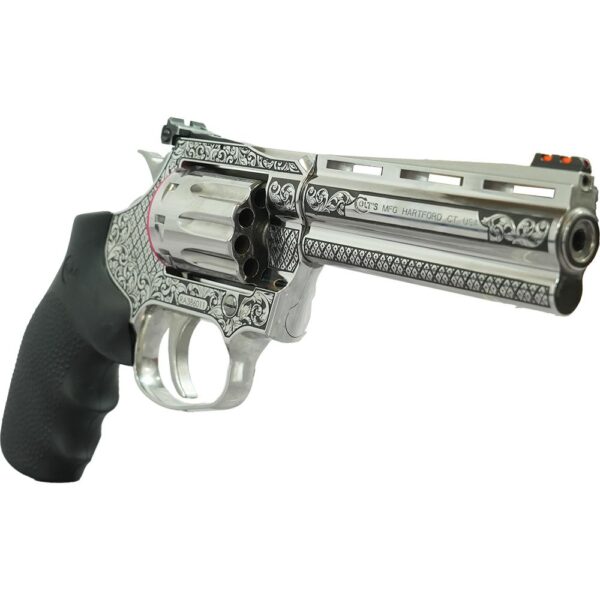 Colt Custom King Cobra Target 22 Handgun .22 LR 10rd Capacity 4.25" Barrel Filigree Frame and Barrel - Precision Shot Firearms