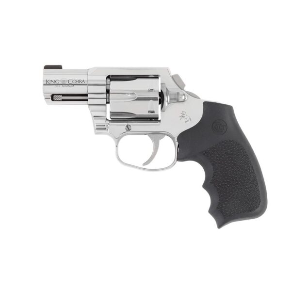 Colt King Cobra Carry DAO Stainless Handgun .357 Mag 6rd Capacity 2" Barrel Enhanced Hogue Rubber Grip - Precision Shot Firearms