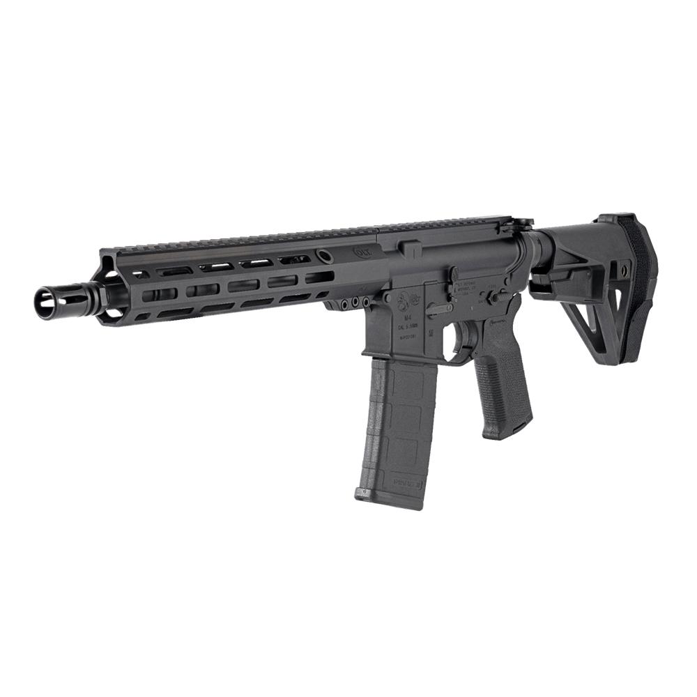 Colt M4 Brace Handgun 5.56mm 30rd Magazine 11.5" 1/2x28 Threaded Barrel Black with Brace - Precision Shot Firearms