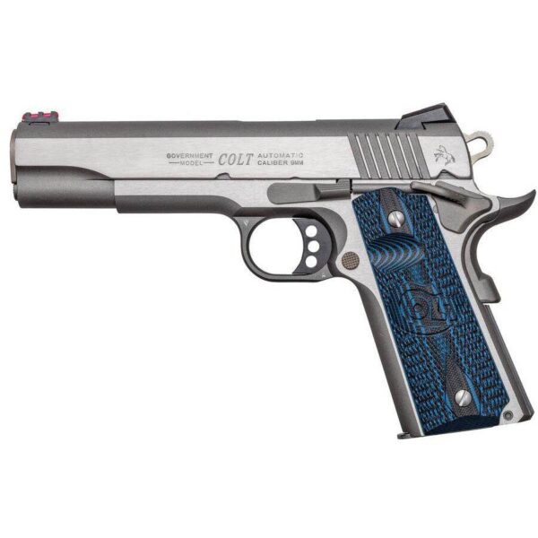 Colt Government Competition Handgun .45 Auto 7rd Magazine 5" Barrel Stainless Finish Fiber Sight - Precision Shot Firearms