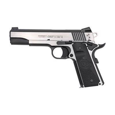 Colt Combat Elite Government Handgun .45 Auto 8rd Magazine 5" Barrel Two-Tone Finish - Precision Shot Firearms