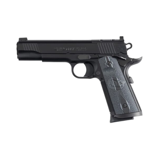 Colt CCU Government 1911 Handgun .45 ACP 8rd Magazine 5" Barrel Matte Black DLC G10 Grips Optic Ready - Precision Shot Firearms