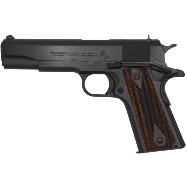 Colt Government Model Handgun .38 Super 9rd Magazine 5" Barrel Blued Finish - Precision Shot Firearms