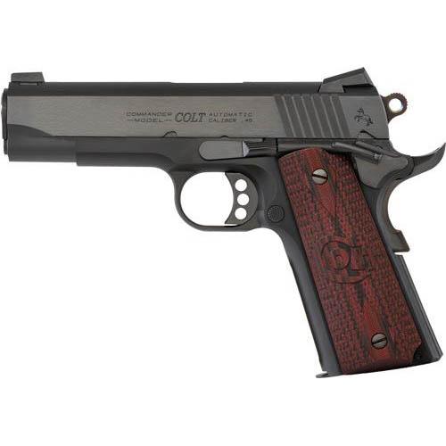Colt Lightweight Commander Handgun .45 Auto 8rd Magazine 4.25" Barrel AnodizeBlued Finish - Precision Shot Firearms