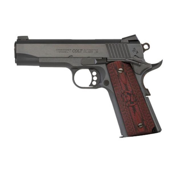 Colt Combat Commander Handgun 9mm Luger 9rd Magazine 4.25" Barrel Blued Finish - Precision Shot Firearms