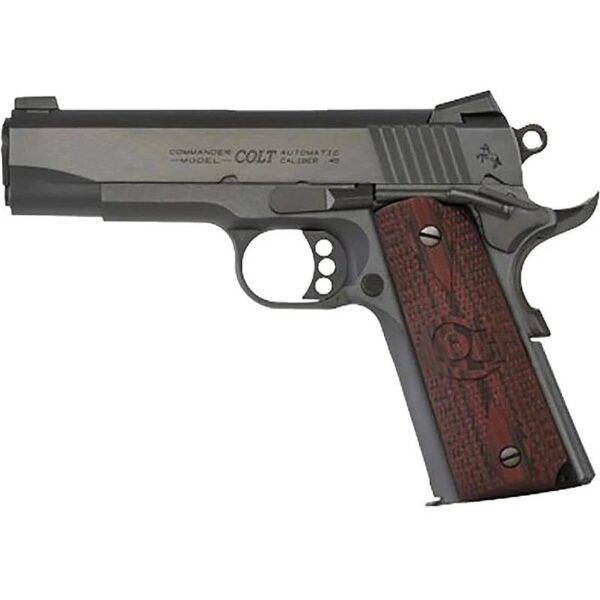 Colt Combat Commander Handgun .38 Super 9rd Magazine 4.25" Blued - Precision Shot Firearms