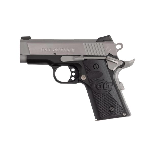 Colt Defender Handgun .45 Auto 7rd Magazine 3" Barrel Cerakote/Stainless Finish - Precision Shot Firearms