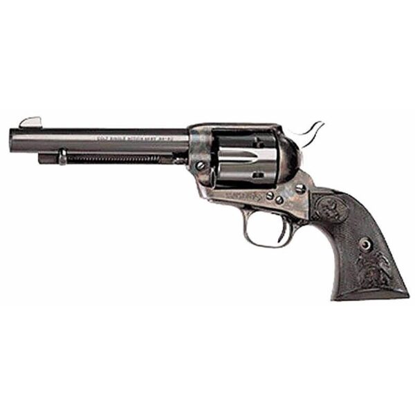 Colt SA Army Handgun .45 Colt 6rd Capacity 5.5" Barrel Colored Case Blued - Precision Shot Firearms