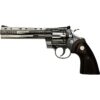 Colt Python "Filigree Barrel and Frame" Handgun .357 Mag 6rd Capacity 6" Barrel Stainless Finish Wood Grips - Precision Shot Firearms