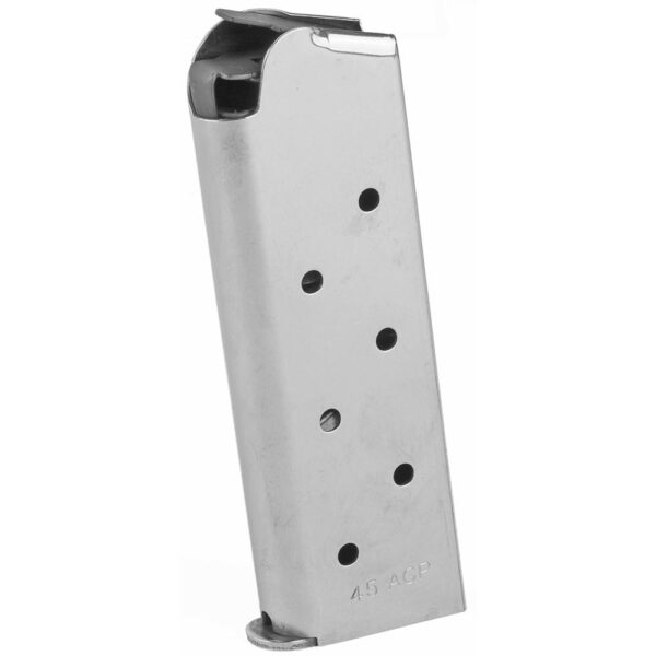Colt 1911 Defender/Officer Handgun Magazine Stainless Steel .45 ACP 7/rd - Precision Shot Firearms