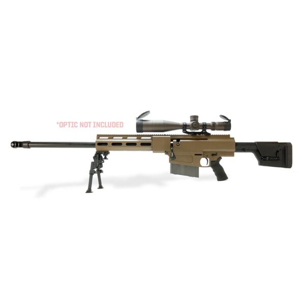 Bushmaster BA50 Rifle .50 BMG 10rd Magazine 29" Threaded Barrel FDE with Bipod and Case - Precision Shot Firearms