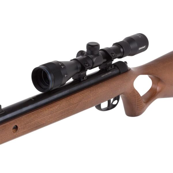 DIANA Two-Fifty Air Rifle .22 Cal 4.5mm - 24 Joule Gas Spring Scoped Combo - Precision Shot Firearms