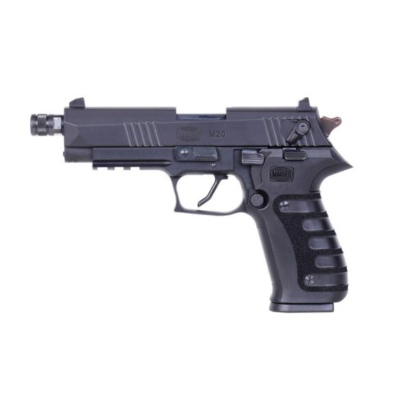 Mauser M20 SD Handgun .22 LR 10rd Magazine 4.75" Barrel Black - Precision Shot Firearms