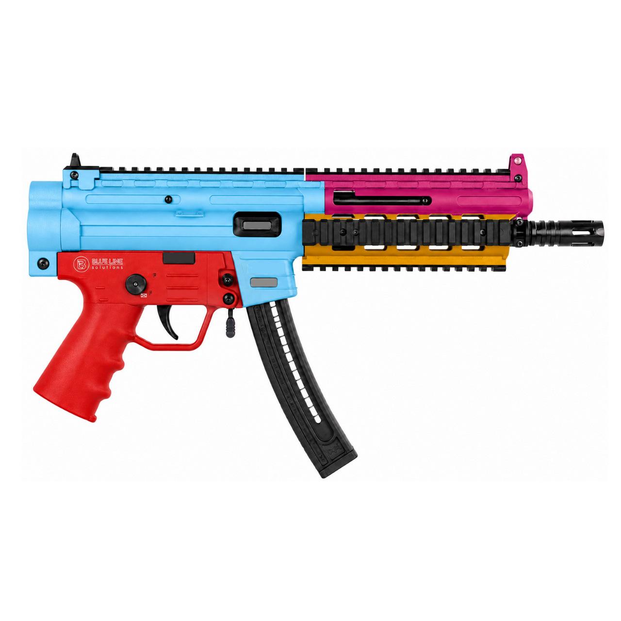 Blue Line GSG-16P Multi-Color Pistol .22 LR 22rd Magazine(1) 9" Barrel - Precision Shot Firearms