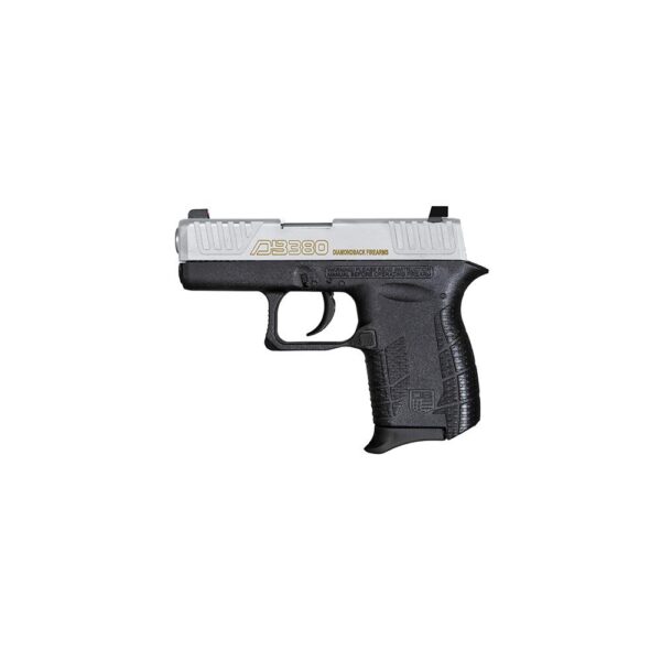 Diamondback DB380 Gen IV Handgun .380 ACP 6rd Magazine 2.8" Barrel Black Polymer Grip Nickel Boron Slide - Precision Shot Firearms