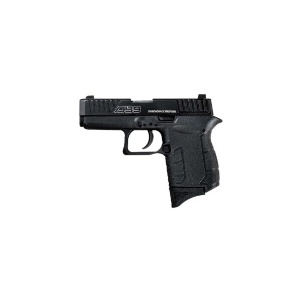 Diamondback DB9 Gen4 Handgun 9mm Luger 6rd Magazine(1) 3.1" Stainless Steel Barrel Black Frame - Precision Shot Firearms