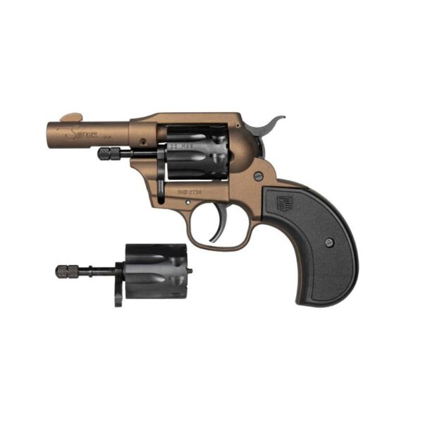 Diamondback Sidekick Birdshead Handgun .22 Wmr/.22 LR 9rd Capacity 3" Barrel SA/DA Midnight Bronze - Precision Shot Firearms