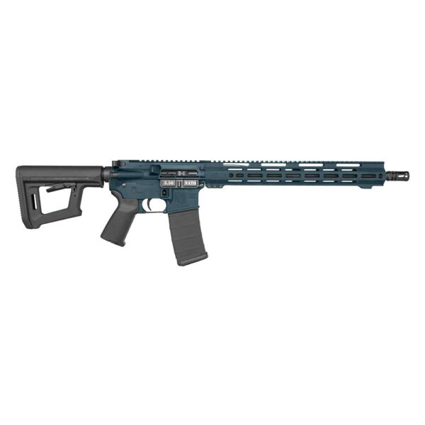 Diamondback DB15 Rifle 5.56 NATO 30rd Mag 16" 1/2x28 Threaded Barrel Jesse James Blue Cerakote - Precision Shot Firearms