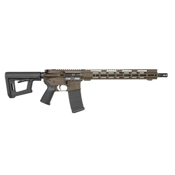 Diamondback Carbon DB15 Rifle 5.56mm 30rd Magazine(1) 16" Barrel M-LOK Rail Midnight Bronze - Precision Shot Firearms