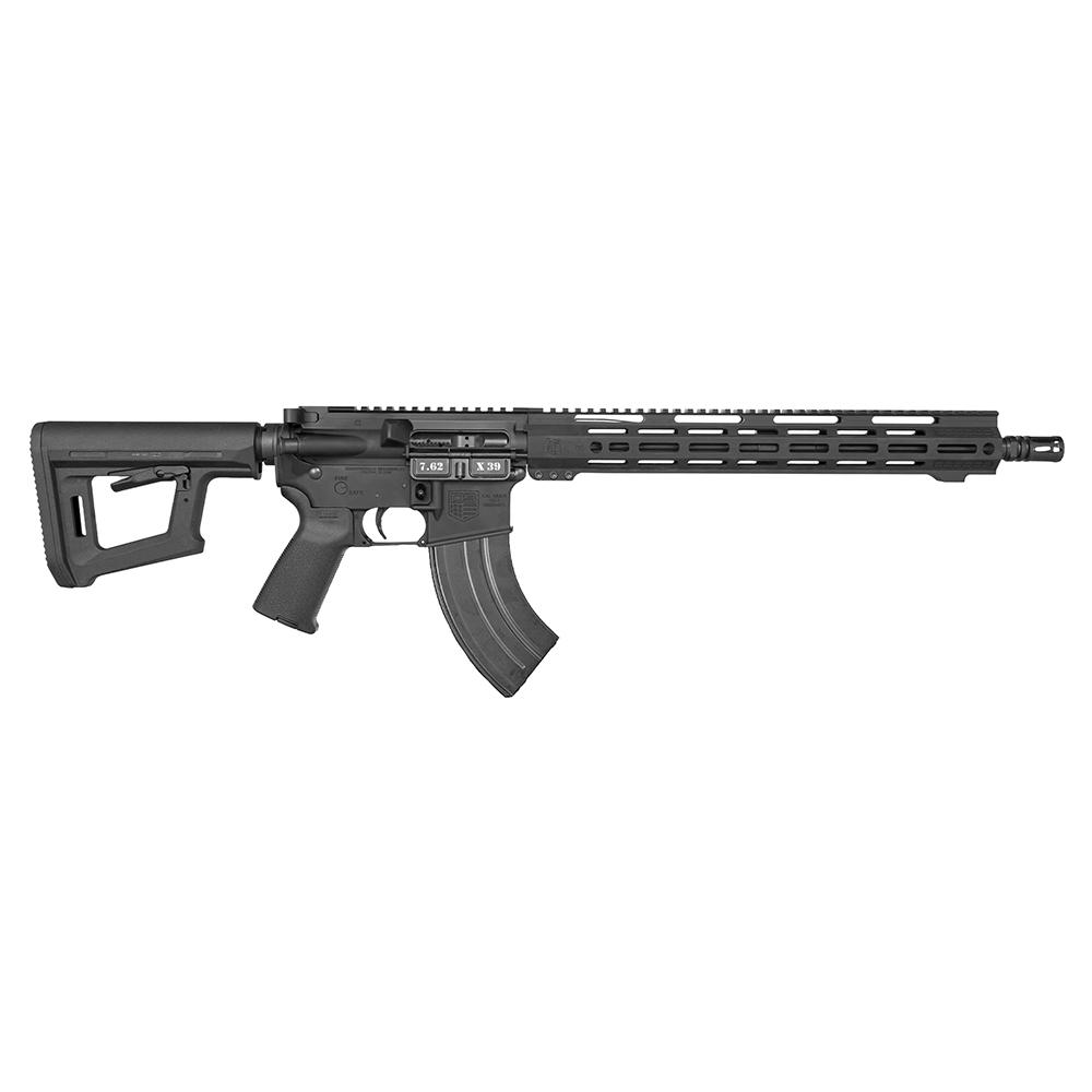 Diamondback DB15 Rifle 7.62x39mm 28rd CPD Mag 16" 1/2x28 Threaded Barrel Black - Precision Shot Firearms