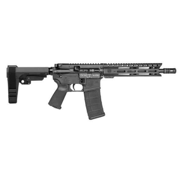 Diamondback DB15 Pistol 5.56mm 30rd Magazine(1) 10" Barrel 9" M-LOK Rail SBA3 Brace Black - Precision Shot Firearms