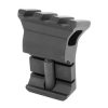 DD 1 O'CLOCK OFFSET RAIL BLK, SKU DD03-029-13017