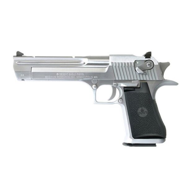 Magnum Research Desert Eagle Mark XIX Handgun .44 Magnum Mark XIX 8rd Magazine 6" Barrel Bushed Chrome CA Compliant - Precision Shot Firearms