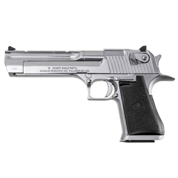 Magnum Research Desert Eagle Mark XIX Handgun .44 Magnum Mark XIX 8rd Magazine 6" Barrel Polished Chrome CA Compliant - Precision Shot Firearms