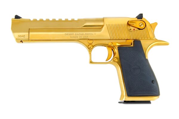 Desert Eagle .50AE Mark XIX 6" BBL Titanium Gold - Precision Shot Firearms