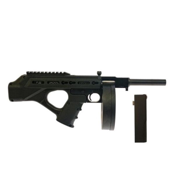 Standard Manufacturing Jackhammer Handgun .22 LR 10rd Stick & 50rd Drum Magazines 5.375" Barrel - Precision Shot Firearms