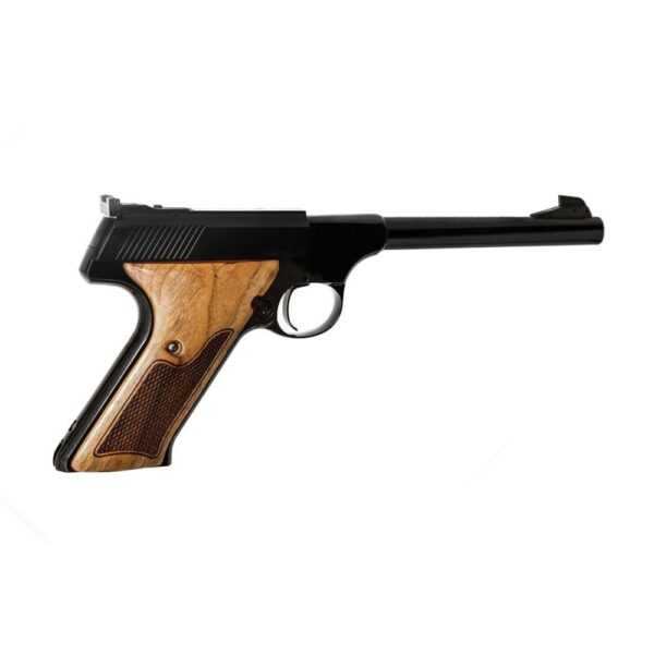 Standard .22 Semi-Automatic Handgun .22 LR 10rd Magazine 6.625" Barrel Black with Wood Grips - Precision Shot Firearms