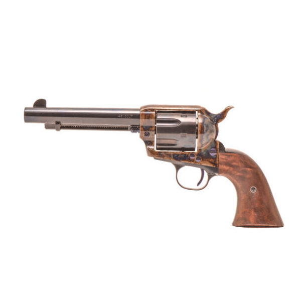 Standard Manufacturing SAA Case Colored Revolver .45 Colt 6rd Capacity 5.5" Barrel 2 Piece Grip - Precision Shot Firearms