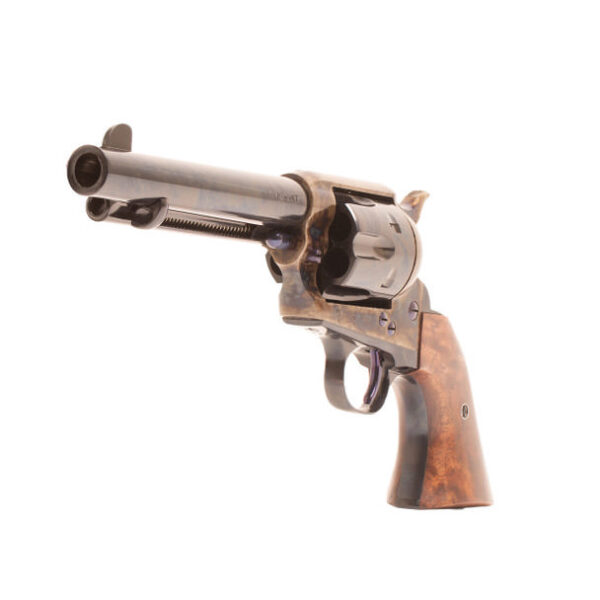 Standard Manufacturing SAA Case Colored Revolver .45 Colt 6rd Capacity 5.5" Barrel 2 Piece Grip - Precision Shot Firearms