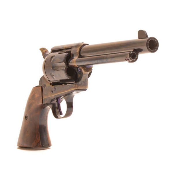 Standard Manufacturing SAA Case Colored Revolver .45 Colt 6rd Capacity 5.5" Barrel 2 Piece Grip - Precision Shot Firearms
