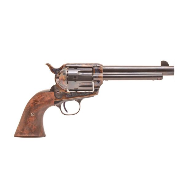 Standard Manufacturing Single Action Revolver .45 Colt 6rd Capacity 5.5" Barrel Case Colored Once Piece Fancy Grips - Precision Shot Firearms