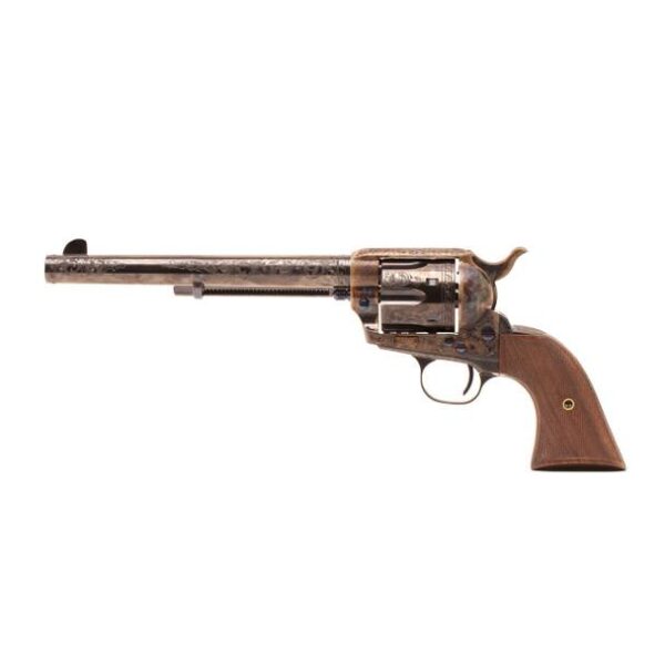 Standard Manufacturing SAA Case Colored Revolver .45 LC 6rd Capacity 7.5" Barrel Polymer Grip - Precision Shot Firearms