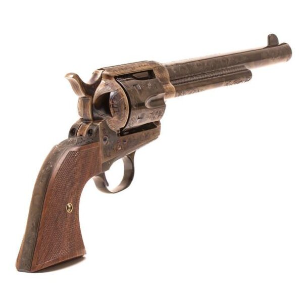 Standard Manufacturing SAA Case Colored Revolver .45 LC 6rd Capacity 7.5" Barrel Polymer Grip - Precision Shot Firearms