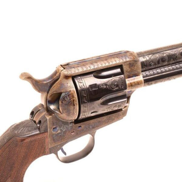 Standard Manufacturing SAA Case Colored Revolver .45 LC 6rd Capacity 7.5" Barrel Polymer Grip - Precision Shot Firearms
