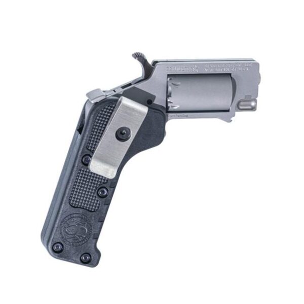 Switch Gun Stainless Steel with Belt Clip Handgun .22 WMR 5rd Capacity .75" Barrel Polymer Grip Belt Clip - Precision Shot Firearms