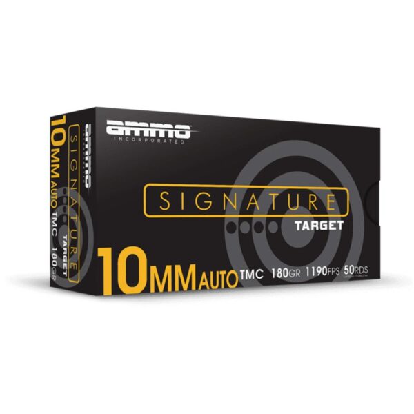Ammo Inc. Signature Handgun Ammunition 10mm Auto 180gr TMC 1190 50/ct - Precision Shot Firearms