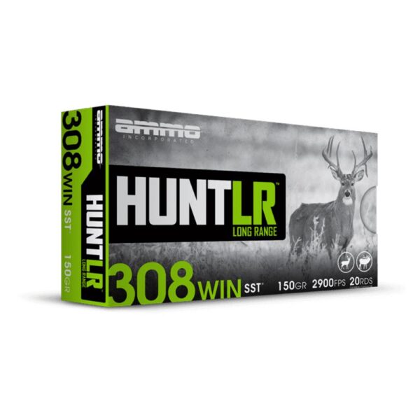 Ammo Inc. Hunt LR Rifle Ammunition .308 Win 150gr PT 2900 fps 20/ct - Precision Shot Firearms