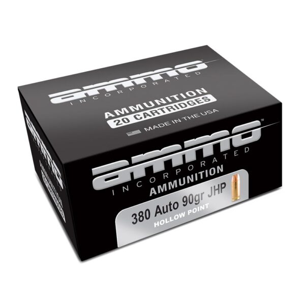 Ammo Inc Signature Handgun Ammunition .380 Auto 90gr JHP 980 fps 20/ct - Precision Shot Firearms