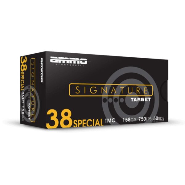 Ammo Inc Signature Handgun Ammunition .38 Spl 158 gr. TMJ 947 fps 50/ct - Precision Shot Firearms