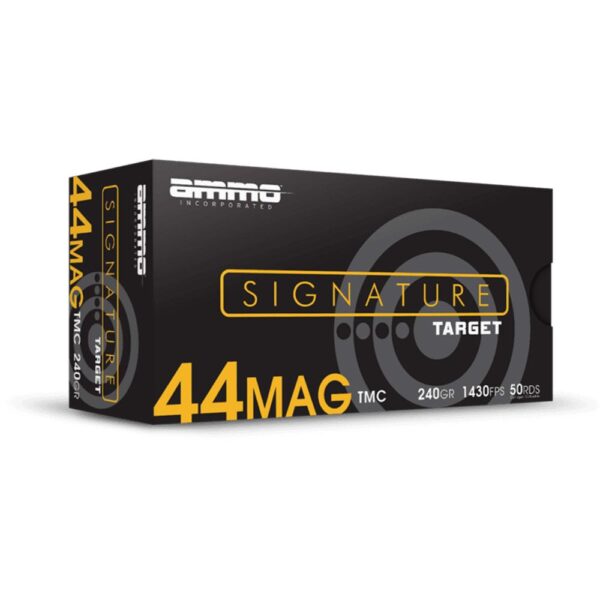 Ammo Inc Signature Handgun Ammunition .44 Rem Mag 240gr TMJ 1430 fps 50/ct - Precision Shot Firearms