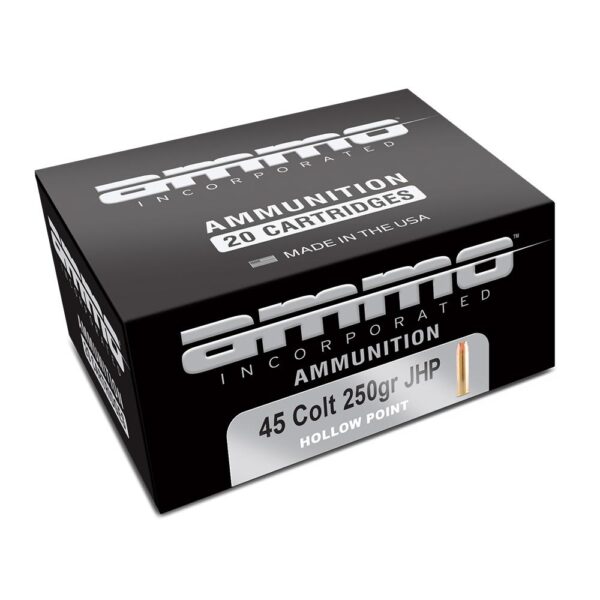 Ammo Inc Signature Handgun Ammunition .45 Colt 250 gr JHP 837 fps 20/ct - Precision Shot Firearms